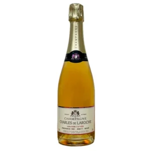 Charles de Laroche Cuvée Rosé Brut Premier Cru (NV)