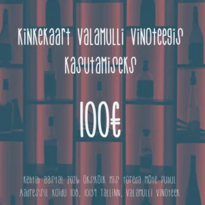 Kinkekaart 100 eur