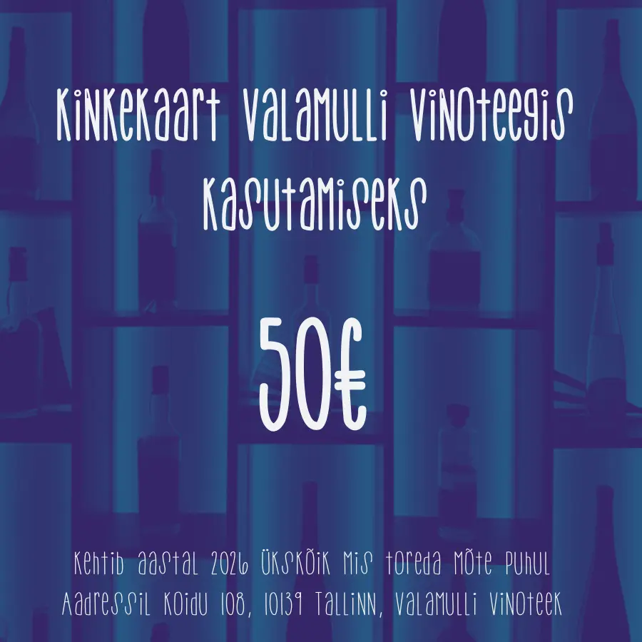 Kinkekaart 50 eur